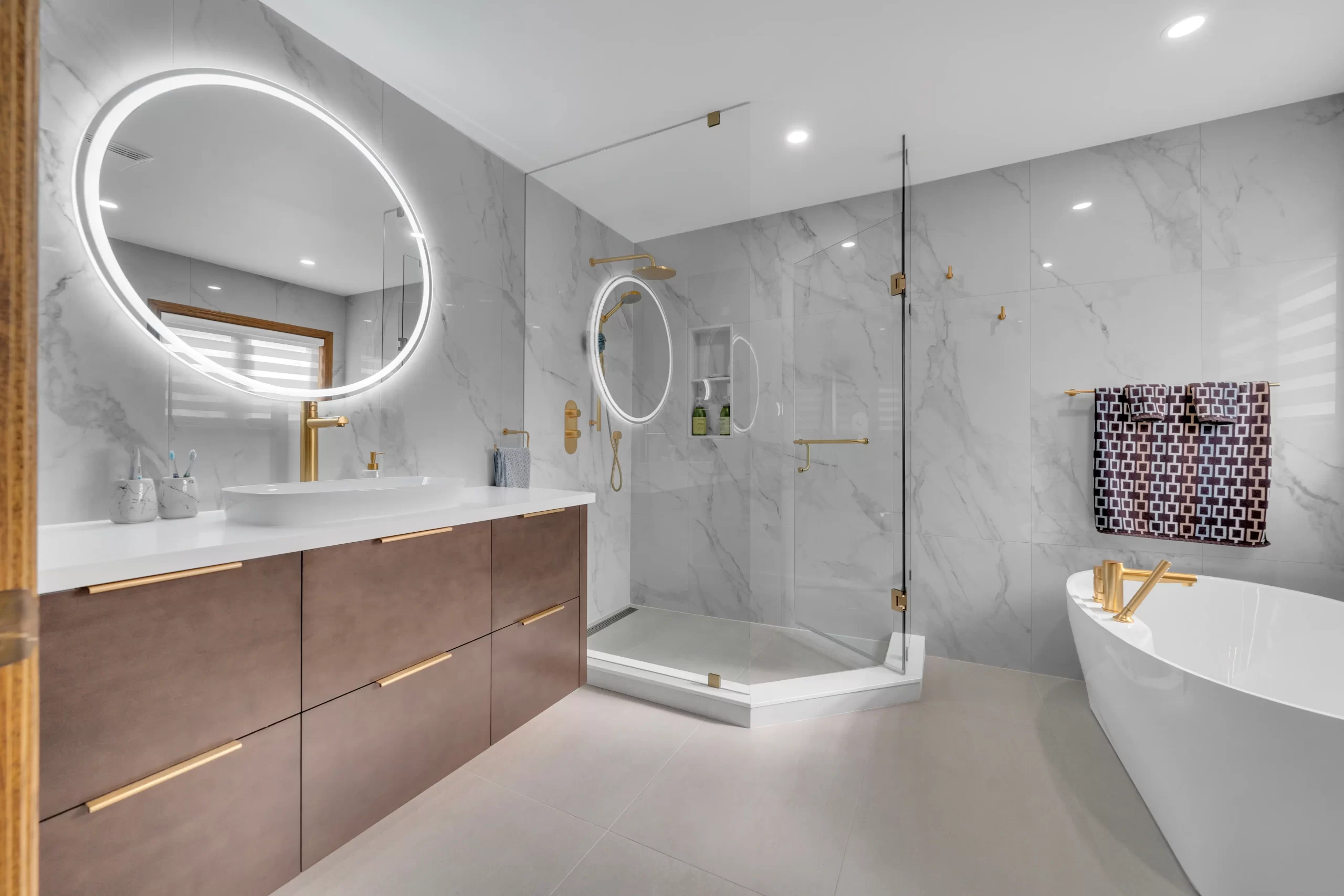 Custom bathroom vanity